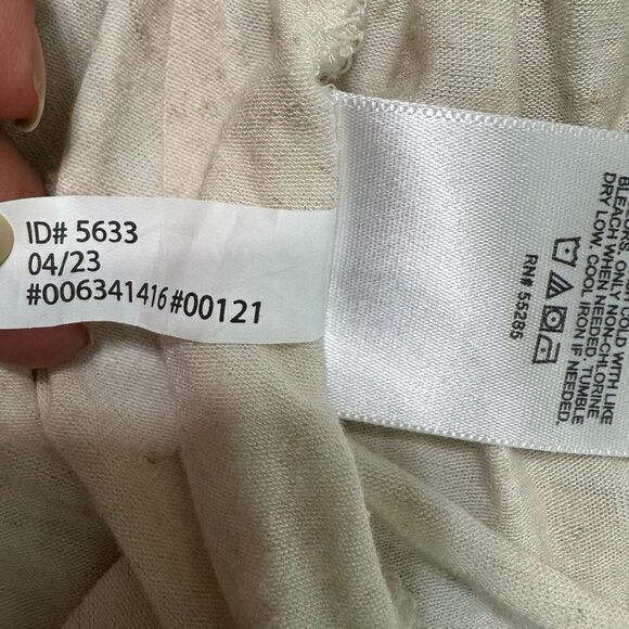 Express rayon linen sleeves top size medium - Picture 5 of 6